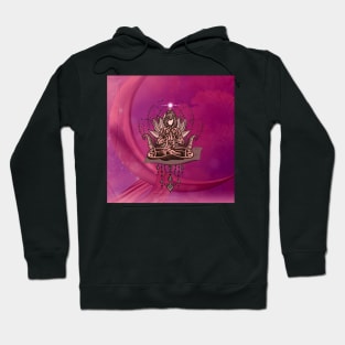 Wonderful lotus with women Hoodie